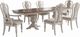 Liberty Furniture Magnolia Manor 7-Piece Antique White/Ivory/Weathered Bark Optional Double Pedestal Dining Set-0