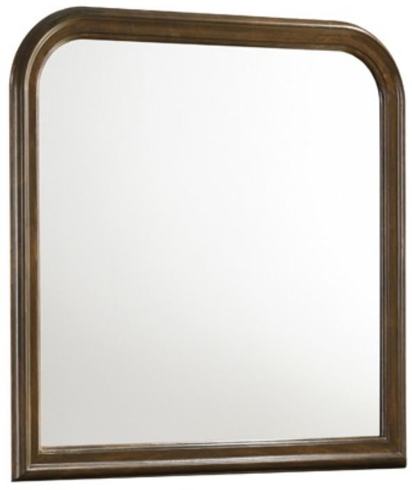 American Wholesale Furniture Porter Toffee Mirror-0
