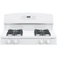 GE® 30" White Freestanding Gas Range-1
