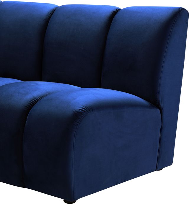 Meridian Furniture Infinity Navy Velvet Modular Chair-3