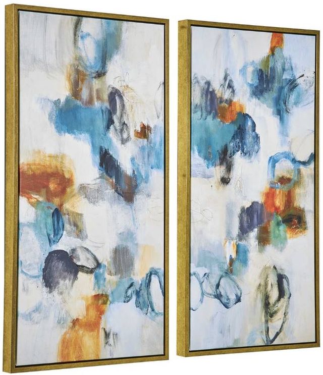 Uttermost® Lisa Ridgers 2-Piece Casual Moments Framed Canvases Set-4
