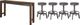 Signature Design by Ashley® Torjin 5-Piece Brown/Gray Counter Height Dining Table Set-0