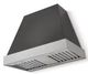 AGA Euclid 36" Slate Wall Mounted Range Hood  with Polished Brass Trim-0