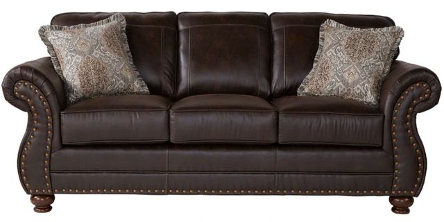 Hughes Furniture® 17400 Ridgeline Brownie Sofa-0
