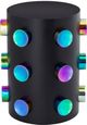 TOV Furniture Rockstar Black Side Table-3