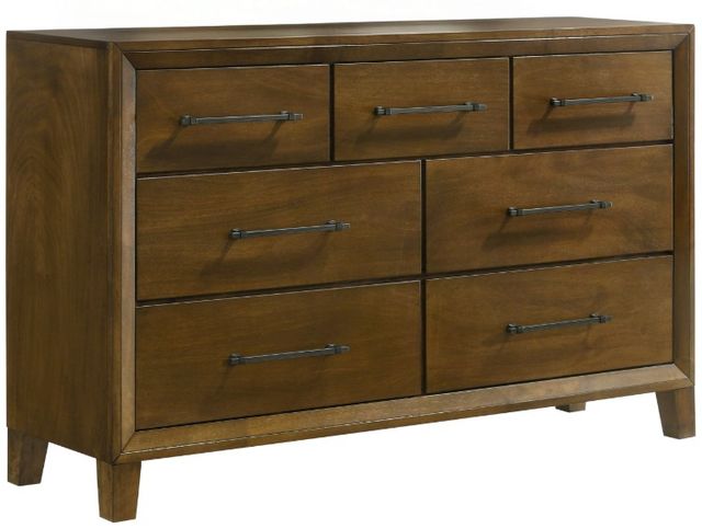 New Classic Home Furnishings Ballard Walnut Dresser | Jarons Furniture  Outlet | Bordentown and Lumberton, NJ