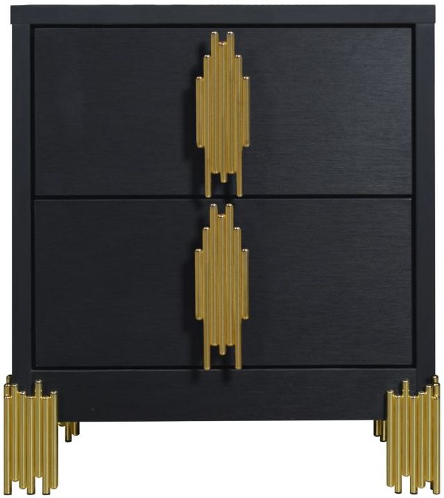 New Classic® Home Furnishings Empire Black Nightstand-2