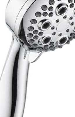 Delta Universal Showering Chrome 8" Premium 5-Setting Hand Shower-1
