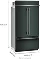 KitchenAid® 42" 24.2 Cu. Ft. Juniper Built In French Door Refrigerator-3