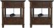 Signature Design by Ashley® Gately 2-Piece Medium Brown Living Room Table Set-0