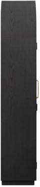 TOV Furniture Marlow Black/Brown Display Cabinet-5