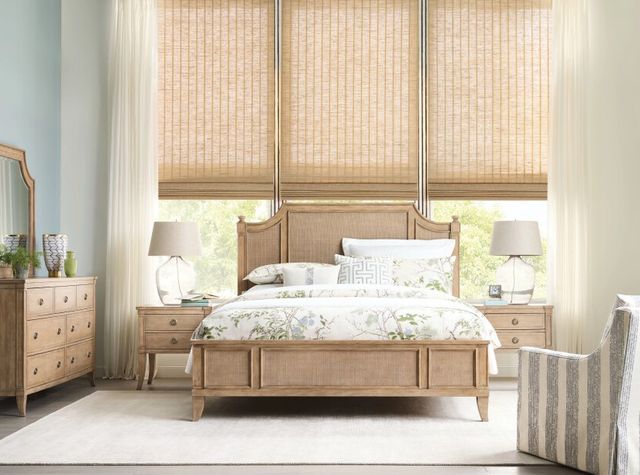 American Drew® Chastain Randall Brown California King Panel Bed-1
