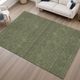 Dalyn™ Rug Company Soft Essentials SE6 Olive 5'x8' Area Rug-1