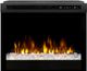 Dimplex® Multi-Fire XHD™ Black 23" Plug-In Electric  Firebox With Acrylic Ember Media Bed-0