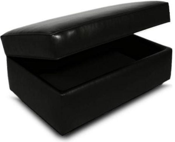Creek Side Customs Customizable Lachlan Leather Cocktail Ottoman-4