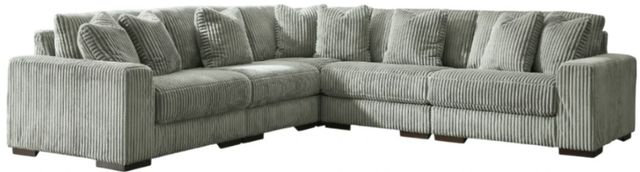 Signature Design by Ashley® Lindyn 5-Piece Fog L-Shape Sectional-0