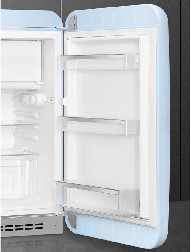 Smeg 21" 4.5 Cu. Ft. Pastel Blue Compact Refrigerator-2
