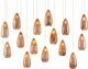 Currey & Company Rame Multi-Drop Copper/Painted Silver Pendant Lighting-0