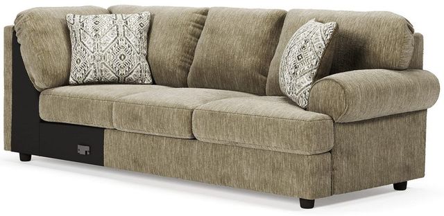 Signature Design by Ashley® Hoylake 3-Piece Chocolate Left-Arm Facing Sectional and Chaise-3