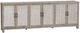 Crestview Collection Ashlar Stone Gray Sideboard-0
