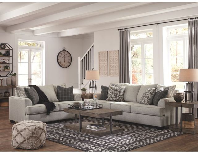 Signature Design by Ashley® Velletri Pewter Sofa-4