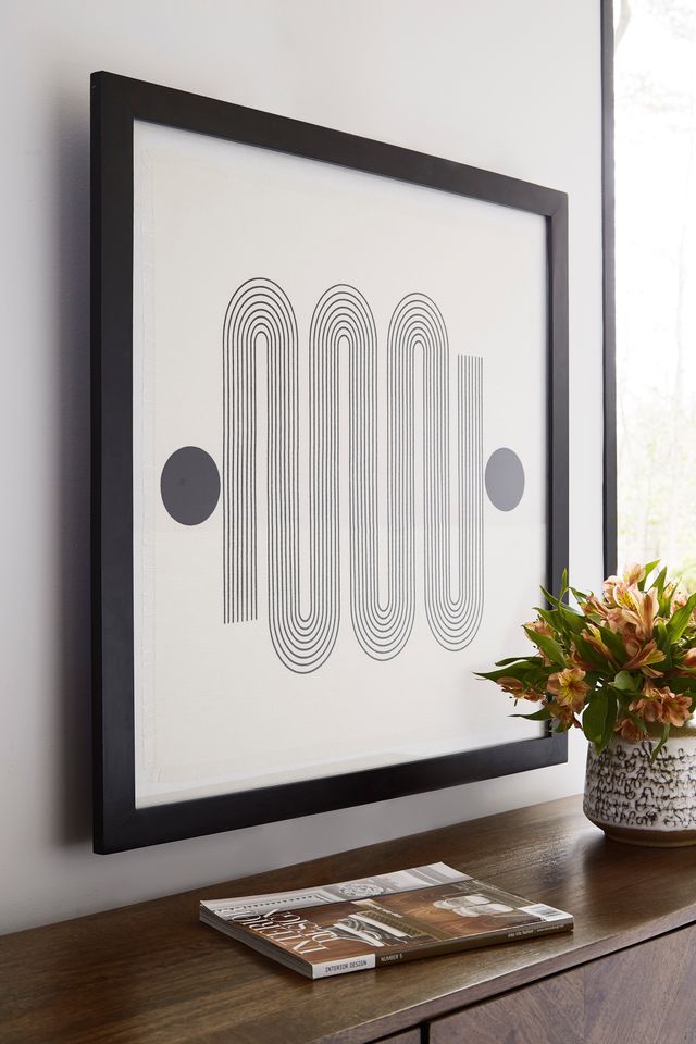 Signature Design by Ashley® Jaegar Black/White Wall Art-4