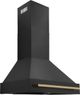 ZLINE Autograph Edition 30" Black Stainless Steel Wall Mounted Range Hood-1