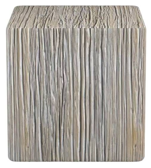 Sunset West Madera Gray Concrete Outdoor End Table-1