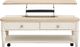 Magnussen Home® Echo Isles Driftwood/Sea Pearl Lift Top Storage Cocktail Table with Casters-5