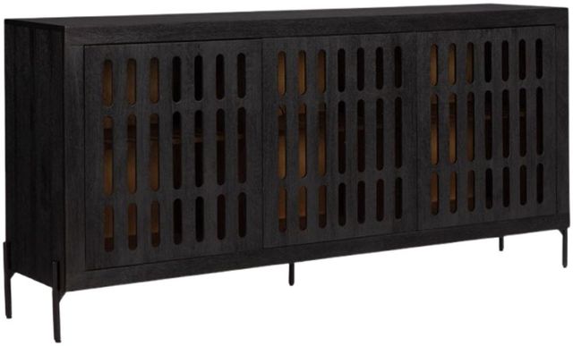 Signature Design by Ashley® Vallisburg Black/Natural Accent Cabinet-0