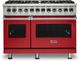 Viking® 5 Series 48" San Marzano Red Pro Style Dual Fuel Natural Gas Range-0