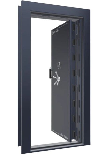 Liberty Safe Beast Blue Gloss In-Swing Right Hinge Mechanical Vault Door-1
