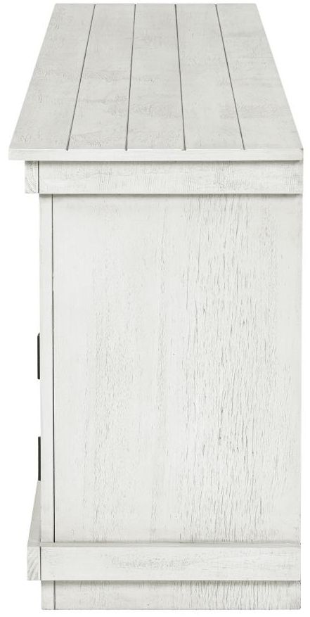 Coaster® Payne Distressed White TV Stand-3
