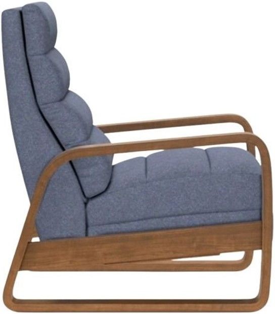 American Leather® Customizable Elton Fabric 42" Manual Recliner-3