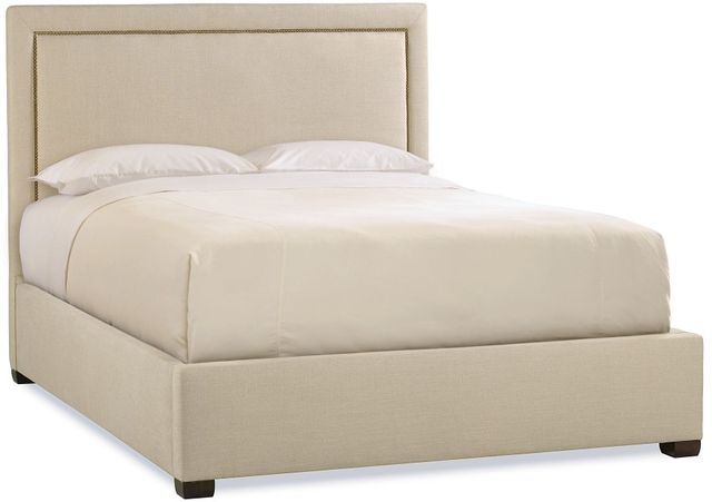 Bernhardt Morgan 64" High Espresso Panel Bed-0