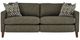 Best® Home Furnishings Customizable Traftly Revella Incliner Sofa with Dark Walnut Legs-2
