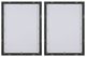 A & B Home 2-Piece Blue/Green Printed Acrylic Wall Art Set-3