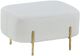 Forty West Oneil White Ottoman-0