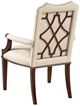 Kincaid® Hadleigh Beige/Wild Black Cherry Upholstered Arm Chair-1