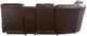 La-Z-Boy® James Walnut Leather Reclining Sectional with Custom Layout Options-3