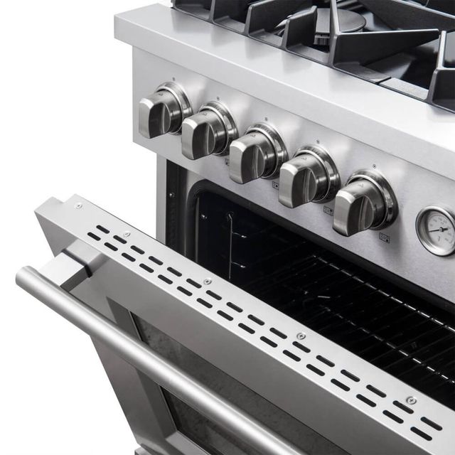 FORNO® Giovanni 30" Stainless Steel Pro Style Gas Range-2