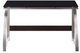 Mazin Furniture Tioga Brushed Chrome Writing Desk-0
