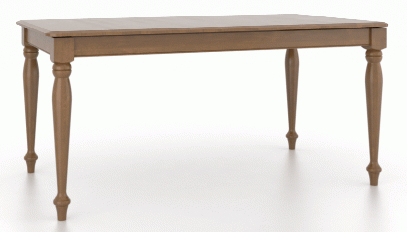 Canadel Customizable Gourmet 62" VA Turnip Foot Dining Table-0