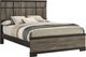 Crown Mark Remington Gray Queen Panel Bed-0