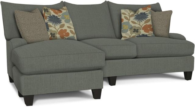 England Furniture Customizable Del Mar Catalina Sofa with Floating Ottoman Chaise-3