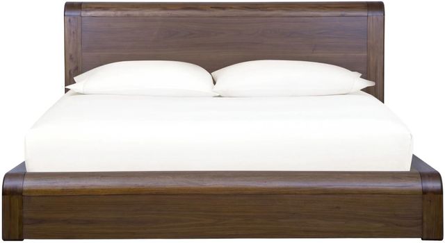 Modus Furniture Totes English Walnut Full Platform Panel Bed-3