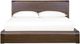 Modus Furniture Totes English Walnut Full Platform Panel Bed-3