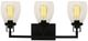 YHD Matte Black 3-Light Vanity Lighting-1