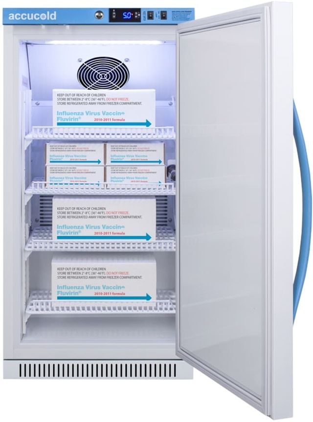 Accucold® 20" 2.8 Cu. Ft. White Built-In or Freestanding Pharmacy Refrigerator-2