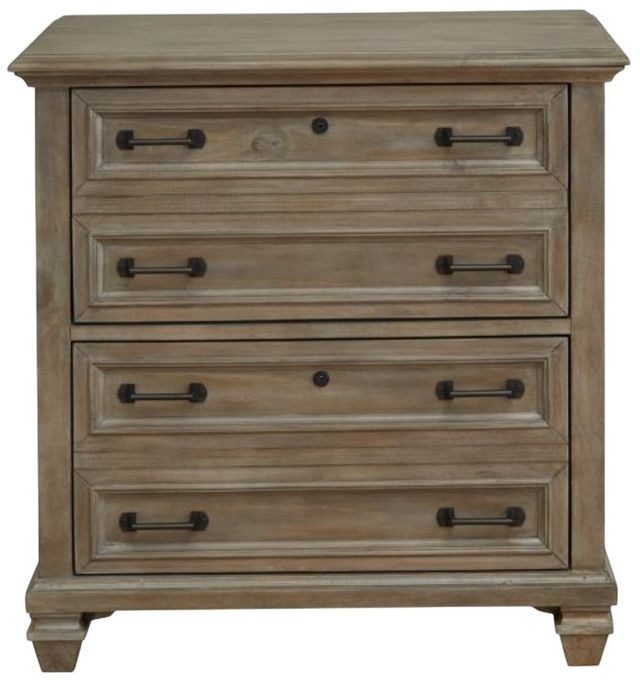 Magnussen Home® Lancaster Dovetail Gray Lateral File-2